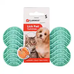 Zooplus Flamingo Schleckmatte Yummee L 15 x B 8,6 x H 1,9 cm aanbieding