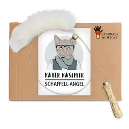 Zooplus Kater Kasimir kattenhengel met schapenvacht - 1 Stuks aanbieding