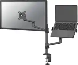 Coolblue Neomounts NEXT Lite DS20-425BL2 Monitor- en laptoparm Zwart aanbieding