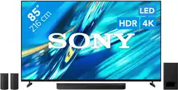 Coolblue Sony Bravia 3 II Led 85 (2026) + Sony Bravia Theatre System 6 Zwart aanbieding
