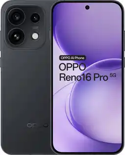 Coolblue OPPO Reno16 Pro 512GB Zwart 5G aanbieding