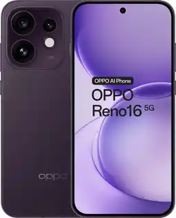 Coolblue OPPO Reno16 512GB Paars 5G aanbieding
