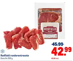 Makro Redfield runderentrecote aanbieding
