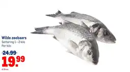 Makro Wilde zeebaars aanbieding