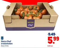 Makro Metro Chef trostomaten aanbieding