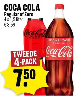 Dirck 3 Coca Cola Regular of Zero aanbieding