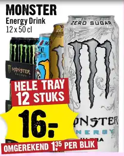 Dirck 3 monster energy drink aanbieding