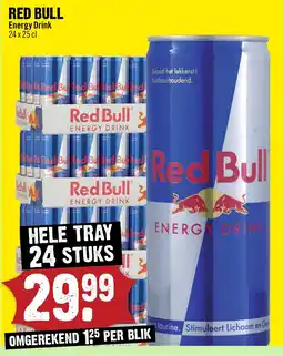 Dirck 3 Red Bull Energy Drink aanbieding