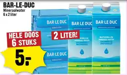 Dirck 3 bar-le-duc mineraalwater aanbieding