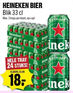 Dirck 3 Heineken bier aanbieding