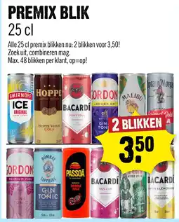 Dirck 3 premix blik aanbieding