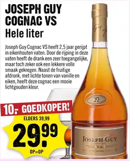 Dirck 3 Joseph Guy Cognac VS aanbieding