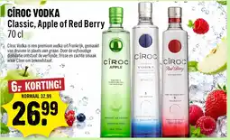 Dirck 3 Cîroc Vodka aanbieding