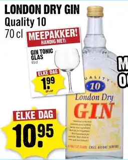 Dirck 3 Quality 10 London Dry Gin aanbieding