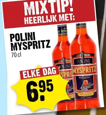 Dirck 3 Polini Myspritz aanbieding