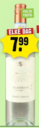 Dirck 3 I castelli pinot grigio aanbieding