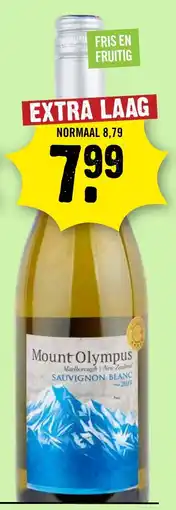 Dirck 3 Mount Olympus Sauvignon Blanc aanbieding