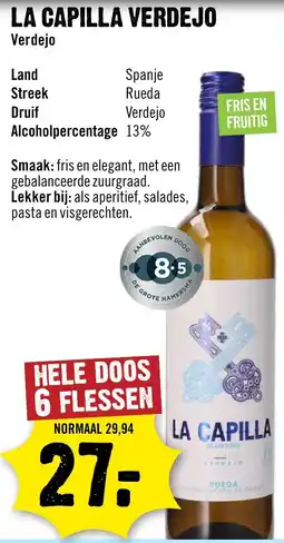 Dirck 3 La Capilla Verdejo aanbieding