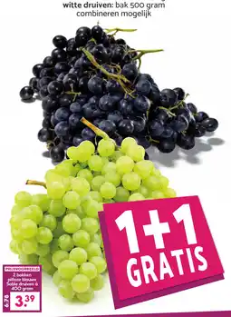 MCD Supermarkt witte druiven aanbieding