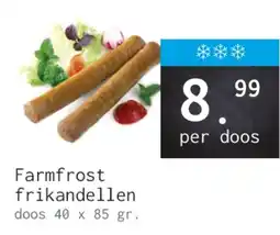 Naanhof Farmfrost frikandellen aanbieding