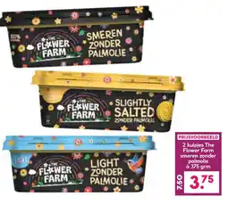 MCD Supermarkt The Flower Farm smeren zonder palmolie aanbieding