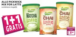 MCD Supermarkt Pickwick mix for latte aanbieding