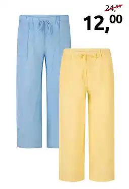 Jola Mode Linen pants aanbieding