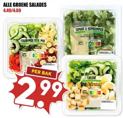 MCD Supermarkt alle groene salades aanbieding