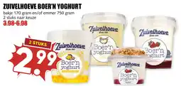 MCD Supermarkt Zuivelhoeve Boer'n yoghurt aanbieding