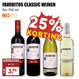 MCD Supermarkt favoritos classic wijnen aanbieding