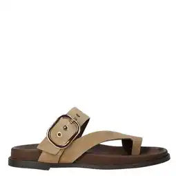 Wehkamp Inuovo suède slippers beige aanbieding