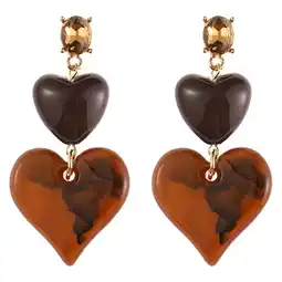 Wehkamp Candy Sweet Jewellery oorbellen CS24201 bruin aanbieding