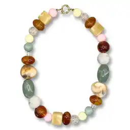 Wehkamp Bonnie Studios gold plated ketting Candy Pastel aanbieding