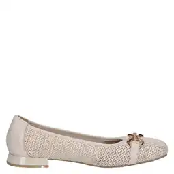 Wehkamp Caprice ballerina's ecru aanbieding