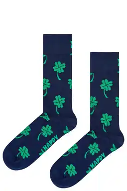 Wehkamp Happy Socks sokken Big Luck donkerblauw aanbieding