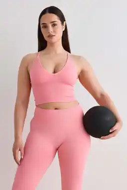 Wehkamp Aim'n sporttop Shape roze aanbieding