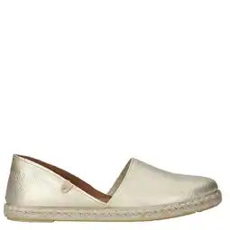 Wehkamp Verbenas Carmen nucleo leren espadrilles goud aanbieding