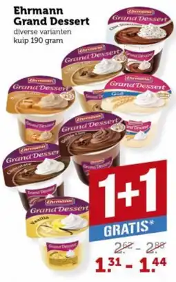 Lekker Makkelijk Ehrmann Grand Dessert aanbieding
