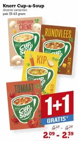Lekker Makkelijk Knorr Cup-a-Soup aanbieding