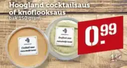 Lekker Makkelijk Hoogland cocktailsaus of knoflooksaus aanbieding