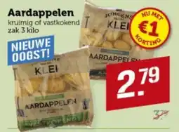 Lekker Makkelijk jongens van de klei aardappelen aanbieding