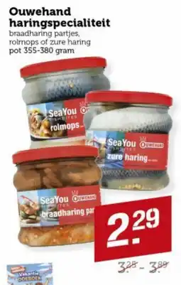 Lekker Makkelijk SeaYou braadharing partjes, rolmops of zure haring aanbieding