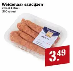 Lekker Makkelijk Weidenaar saucijzen aanbieding