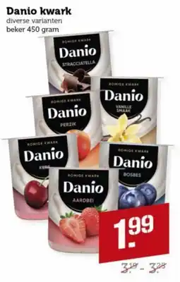 Lekker Makkelijk Danio kwark aanbieding