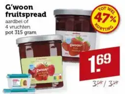 Lekker Makkelijk G'woon fruitspread aanbieding