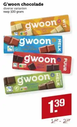 Lekker Makkelijk G'woon chocolade aanbieding