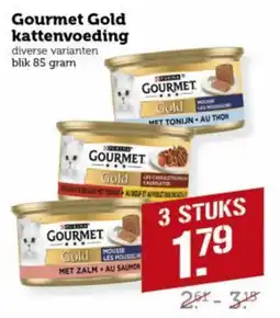 Lekker Makkelijk purina gourmet gold kattenvoeding aanbieding