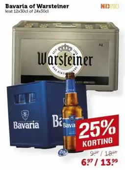 Lekker Makkelijk Warsteiner Bavaria of Warsteiner aanbieding