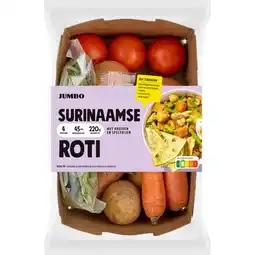 Jumbo Jumbo Surinaamse Roti Verspakket 4 Personen aanbieding