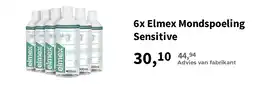 Plein.nl 6x Elmex Mondspoeling Sensitive aanbieding